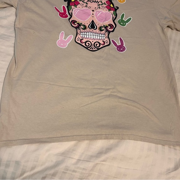 Bad Bunny Sugar Skull T-Shirt - Picture 4 of 9